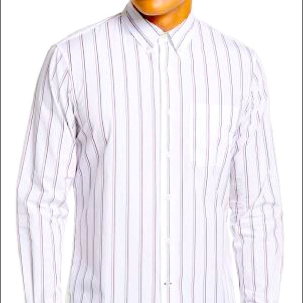NEW: Men’s Classic 2-PLY Pinpoint Oxford Button Down Long Dress Shirt 100%Cotton